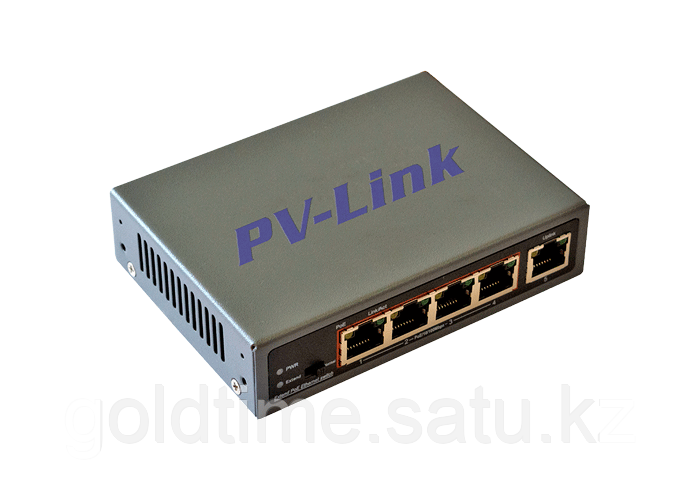 5 портовый PoE коммутатор PV-Link PV-POE04M1