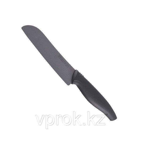 2122 FISSMAN Сантоку нож MARGO 13 см (черное керамическое лезвие)