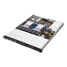 Сервер Rack 1U, 2xXeon E5-2600 v3/v4, 16xDDR4 LRDIMM 2400, 4x3.5HDD, RAID 0,1,10,5, 2xGLAN, 600W