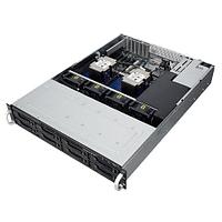 Сервер Rack 2U, 2xXeon-SC LGA3647, 16xDDR4 LRDIMM 2666, 8x3.5HDD, RAID 0,1,10,5, 2xGLAN, 2x800W