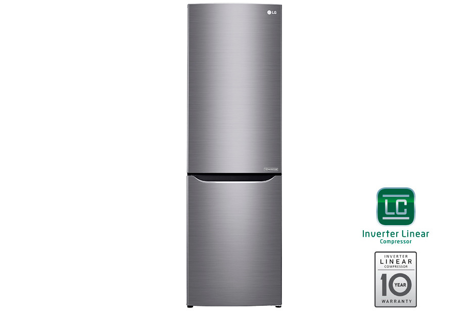 Холодильник LG GA-B429SMCZ c Инверторным Линейным компрессором. Цвет: Серебристый