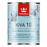 Колеруемый акриловый лак матовый Kiva, 0,9 кг