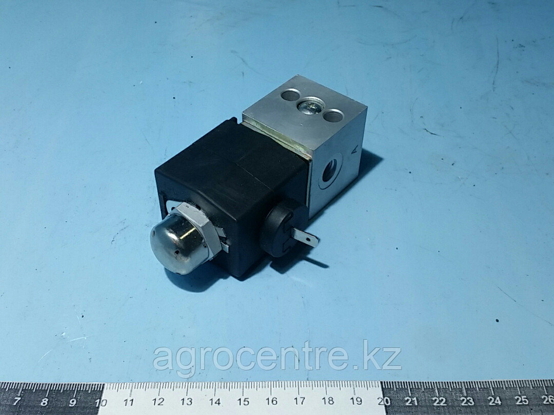 Пневмоэлектроклапан SHAANXI (один плоский штекер) WG9719710008 STR (S01800)