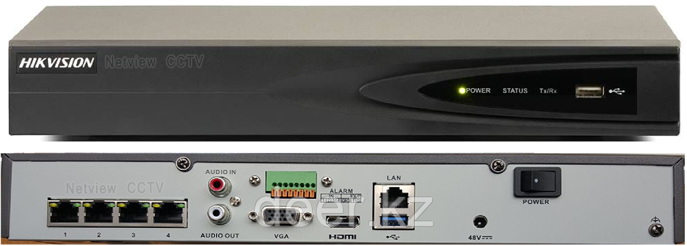 Сетевой видеорегистратор Hikvision DS-7604NI-E1