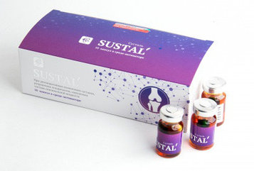 Sustal' комплекс для суставов, 10 капсул по 500 мг в среде-активаторе