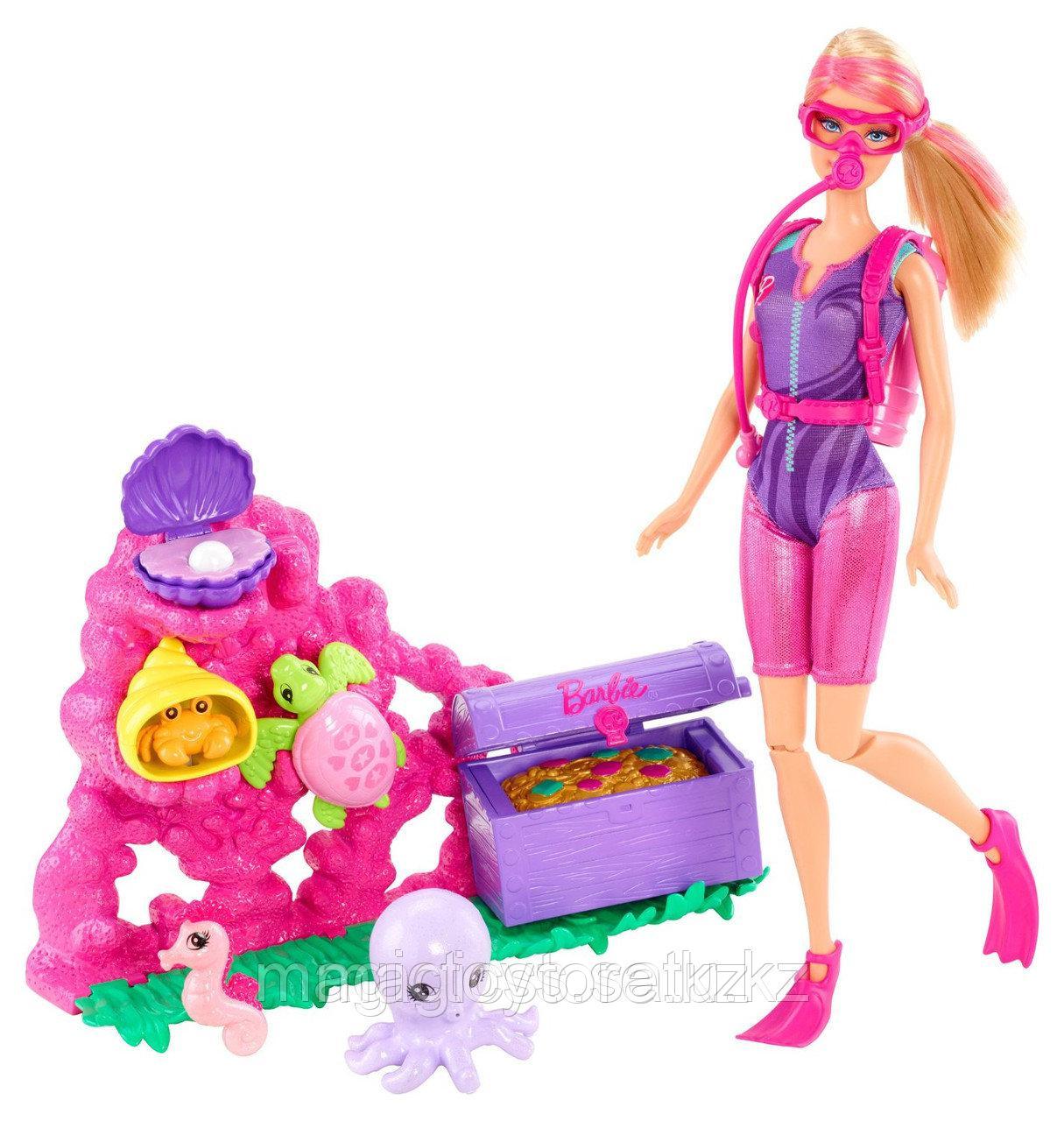 Кукла Барби Карьера дайвера Barbie I Can Be Ocean Treasure Explorer Doll