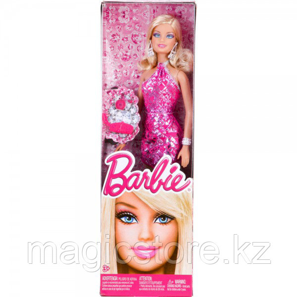 Кукла Барби Сияние моды в розовом платье Barbie - фото 1 - id-p51627624