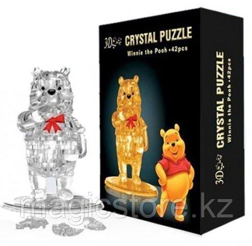 3D Crystal Puzzle Winnie the Pooh, 42pcs Пазл Винни Пух, 42 детали