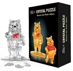 3D Crystal Puzzle Winnie the Pooh, 42pcs Пазл Винни Пух, 42 детали