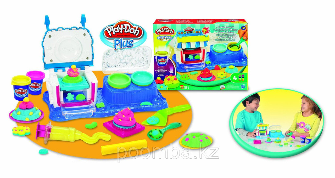 Набор пластилина "Двойные десерты" Play-Doh