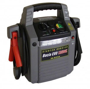 BOCIA EVO 12-24V - портативный бустер, пусковой ток 4000 А/ 2000 А, 12-24 B, 2х22 А*ч Spin 03.015.04 (Италия)