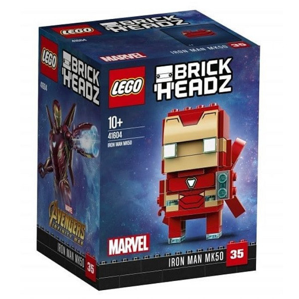 41604 Lego BrickHeadz Железный человек MK50, Лего БрикХедз