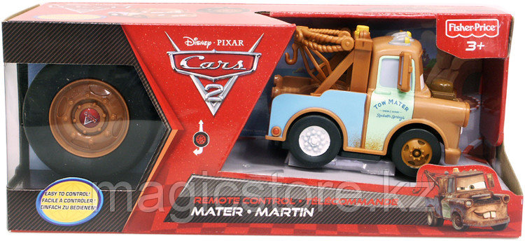 Cars 2 Fisher-Price Mater Martin R/C Тачки 2 Мэтр Радиоуправляемый T9547