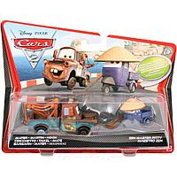 Cars 2 Mattel Mater and Zen Master Pitty Тачки 2 Мэтр и Мастер Питти V2833 / V2832 Cars 2 Mattel Mater and Zen Master Pitty Тачки 2 Мэтр и Мастер Питти
