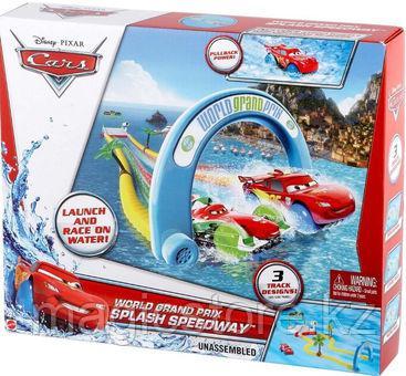 Cars Mattel World Grand Prix Splash Speedway Тачки Трек для ванной Скоростной заплыв с машинкой