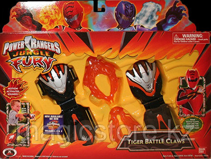 Power Rangers Jungle Fury Tiger Battle Claws Могучие Рейнджеры - фото 2 - id-p51628447