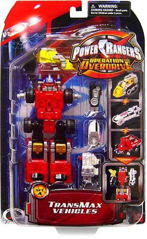 Power Rangers Operation Overdrive TransMax Vehicle & Figure Set A Могучие Рейнджеры - фото 2 - id-p51628453