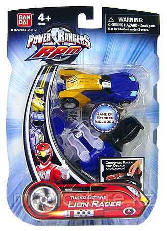 Power Rangers RPM Turbo Octane Lion Racer Могучие Рейнджеры