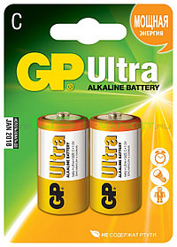 Батарейки GP Ultra Alkaline Battery / C (2 шт.)