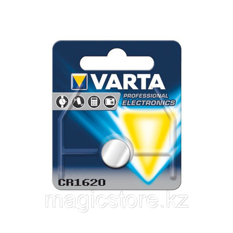 Батарейка Varta Electronics CR1620 3V-60mAh (1 шт.)