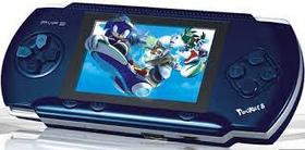 Игровая приставка GAME BOY - PVP POCKET - 2 Gb с играми + картридж с играми + кабель к TV, (синяя)