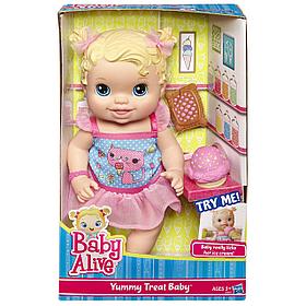 Пупс Hasbro Baby Alive Yummy Treat Baby Угощения для малышки