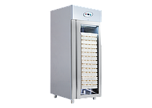 Вертикальный холодильник - 14 единиц 80x60 Емкость лотка Стеклянная дверь FRENOX