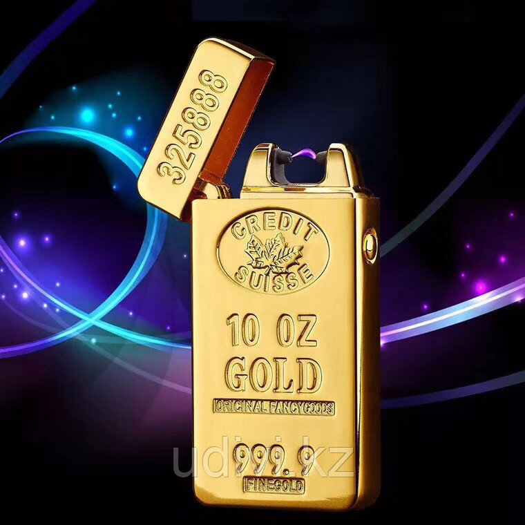 USB зажигалка Золотой Слиток