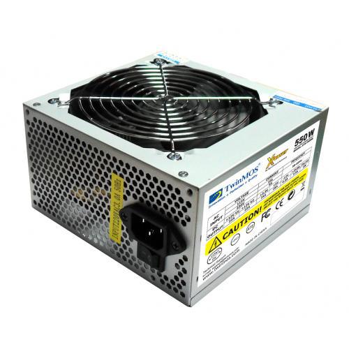 Блок питания TwinMos XPower, 550W, 12cm fan, 20+4pin, 2SATA, 2IDE, box - фото 1 - id-p51713039
