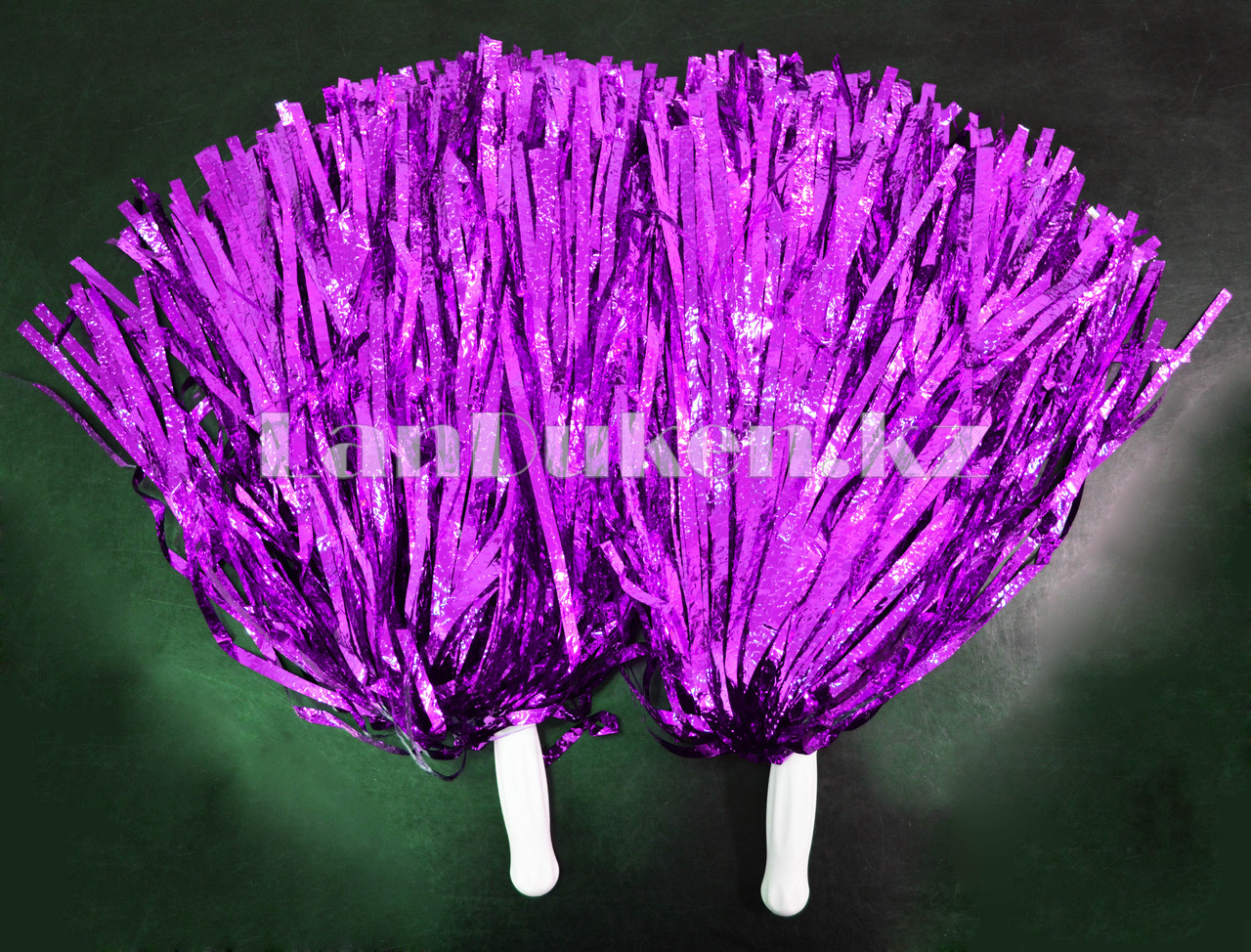Помпоны для черлидинга большие (фиолетовые) - фото 1 - id-p51708201