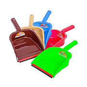 Совок с резиновым ластиком для мусора, Росспласт РП-1025