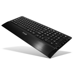 Клавиатура, Delux, DLK-1900UB, Ультратонкая, USB, Кол-во стандартных клавиш 103, 18 мультимедиа-клав