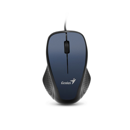 Мышь, Genius, Ergo 330, 3D, Оптическая 800dpi, USB, Чёрно-Синий