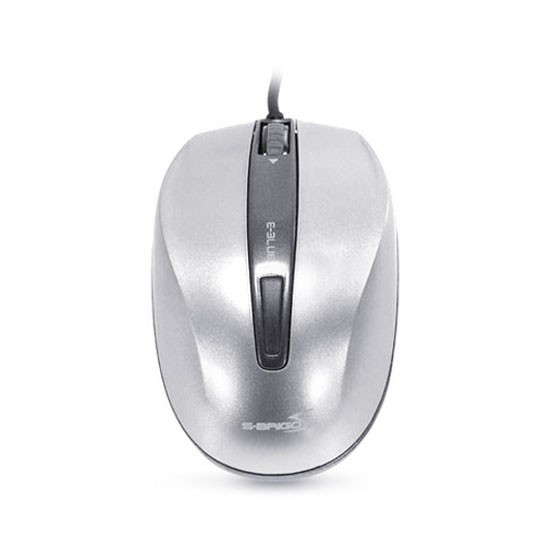 Мышь, E-Blue, S-brigo-S EMS113SL, Оптическая, 1480dpi, Проводная, USB 2.0, Серый