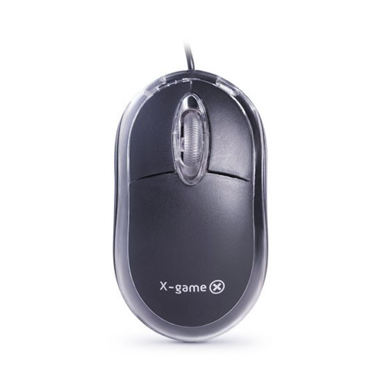 Мышь, X-Game, XM-110OUB, USB, Оптическая, 3D, 800dpi, Проводная, Чёрный