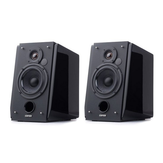 Колонки, Edifier, R1800TIII, RMS 16 W*2+19W*2, 3.5 miniJack on RCA, Чёрный