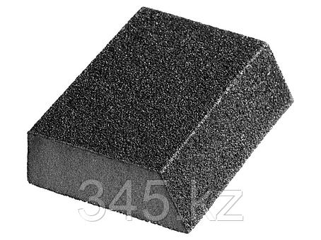 Губка шлифовальная STAYER "MASTER" угловая, зерно - оксид алюминия, Р180, 100 x 68 x 42 x 26 мм, средняя, фото 2