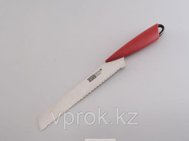 6876 GIPFEL Нож хлебный CHRONO 20 см (углеродистая сталь X30Cr13) - фото 1 - id-p51761569