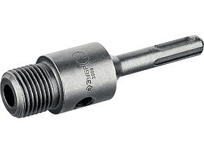 Державка ЗУБР для бур коронки с хвостовиком SDS Plus, L-100мм,резьба М22,конусное крепление центрир сверла, фото 2