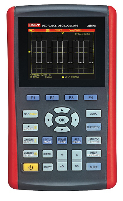 Осциллограф-мультиметр 25МГц, одноканальный UNI-T UTD1025CL