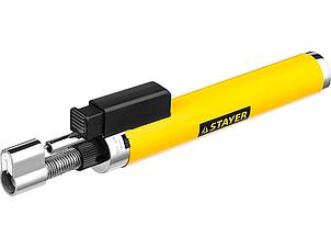 Газовая горелка-карандаш "MaxTerm", STAYER "MASTER" 55560, с пьезоподжигом, регулировка пламени, 1100С, фото 2