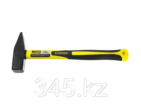 Молоток слесарный с фиберглассовой рукояткой 800 г, STAYER Fiberglass, фото 2