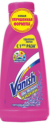 Пятновыводитель для тканей Vanish "Oxi Action" жидкий,1л, фото 2