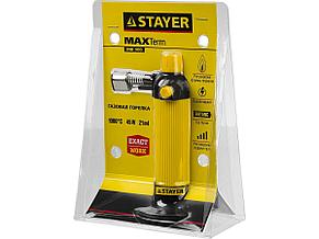 Газовая горелка STAYER "MASTER", с пьезоподжигом, регулировка пламени, 1000С, фото 2