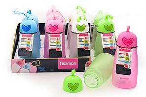 6844 FISSMAN Бутылка для воды 400 мл (пластик)