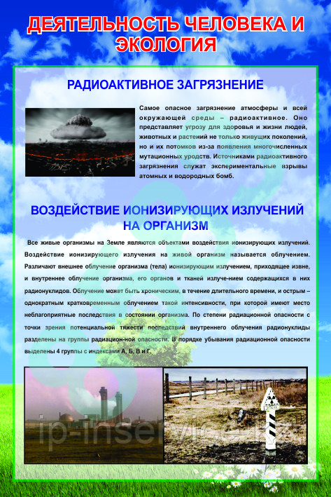Плакаты деятельность человека и экология - фото 4 - id-p51788929