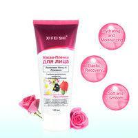 Маска - Пленка для лица Xi Fei Shi. Лепестки розы и ромашки