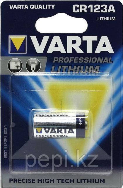 Батарейка CR123A VARTA Professional Lithium,3v - фото 1 - id-p51798448