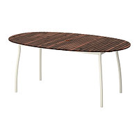 Стол садовый ВИНДАЛЬШЁ коричневая морилка ИКЕА, IKEA