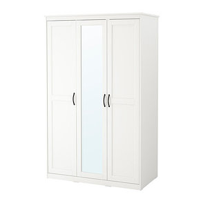 Шкаф платяной СОНГЕСАНД белый ИКЕА, IKEA, фото 2